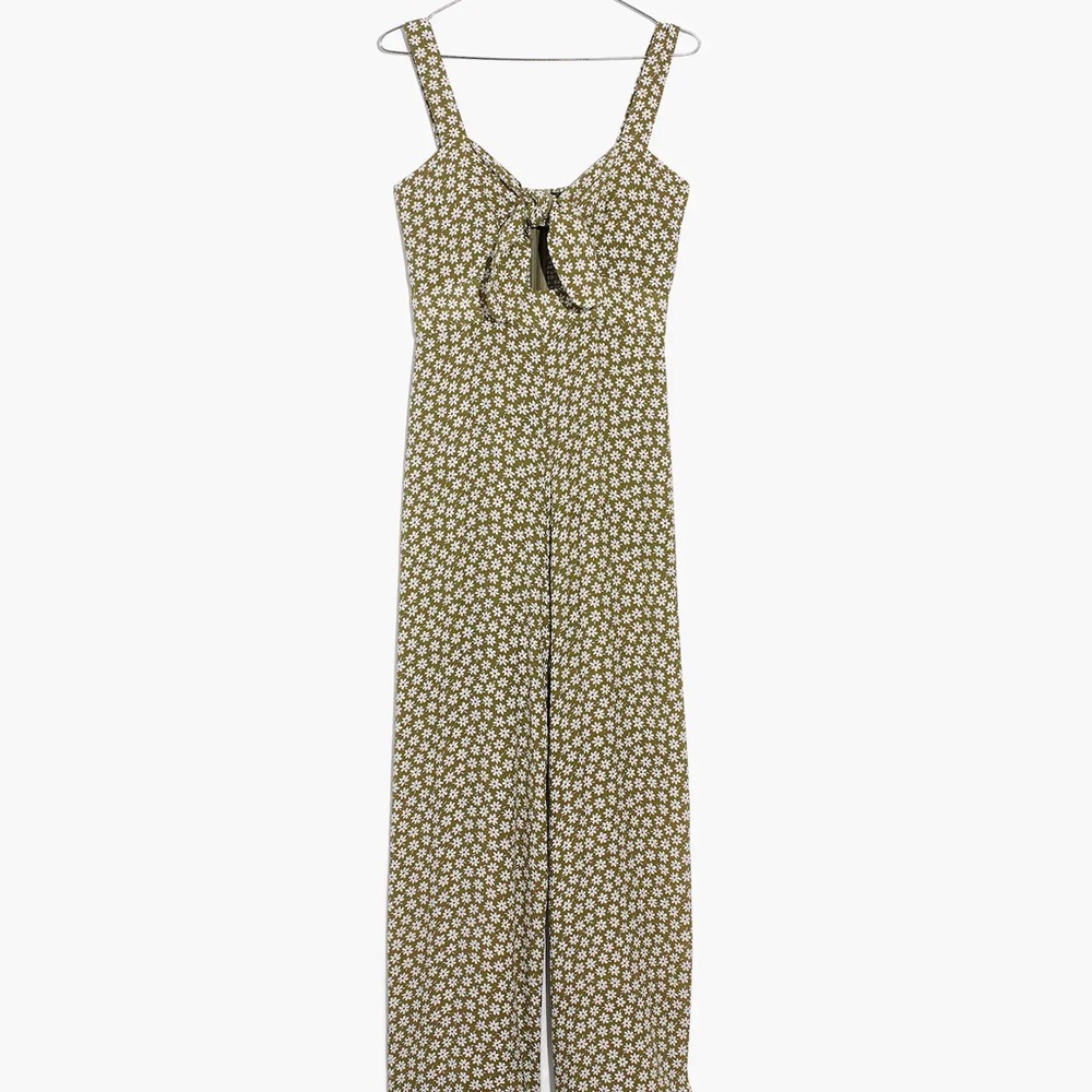 Madewell Floral Print Jumpsuit